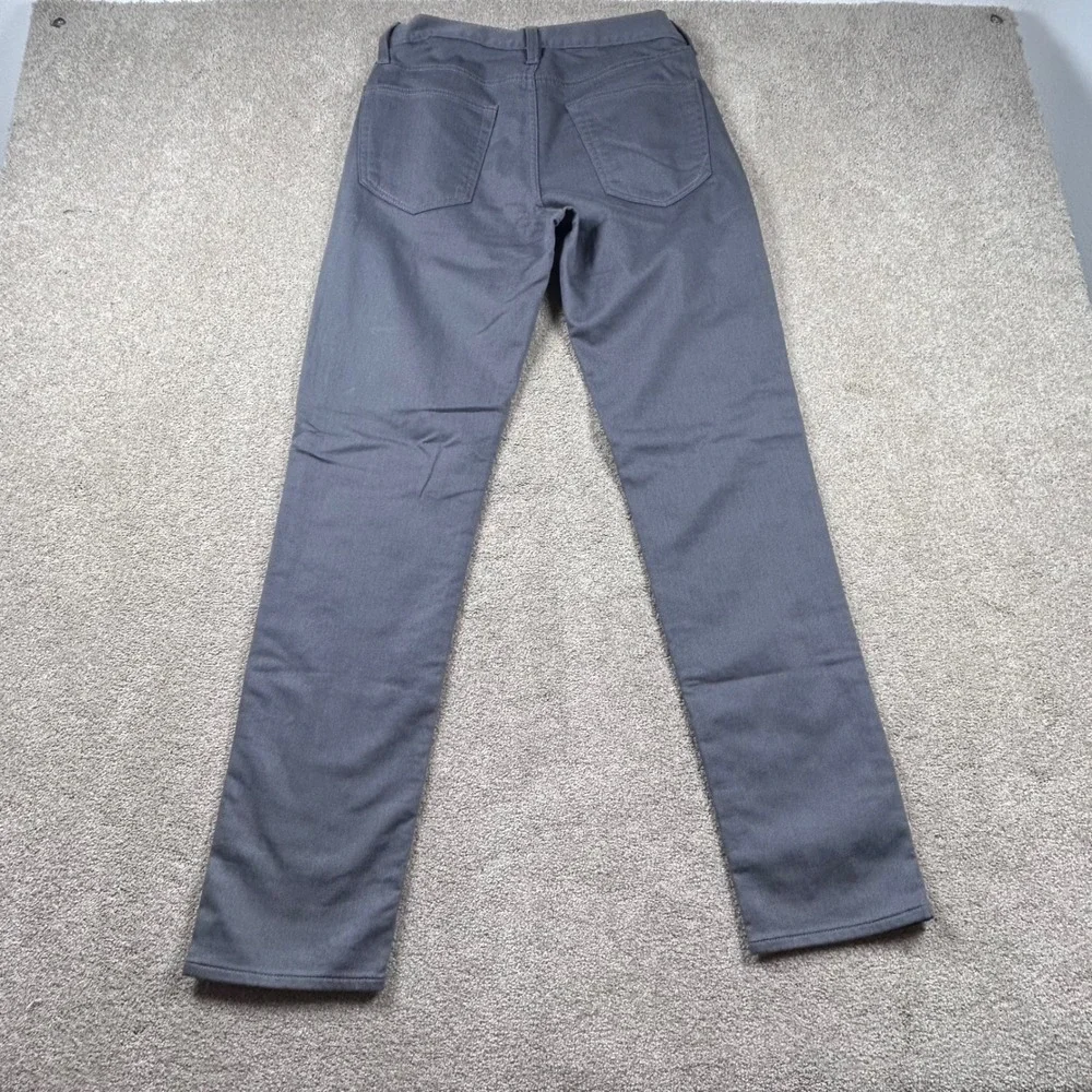 Banana Republic Traveler Pants Mens 30x32 Slim Fit Gray 5-Pocket Stretch Chino